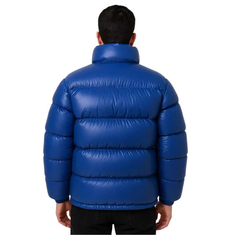 Men's Blue Spartan Puffer Jacket – Sale with Free Shipping