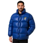 Men's Blue Spartan Puffer Jacket – Sale with Free Shipping