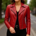 The Crimson Edge Jacket by Man Are Brave