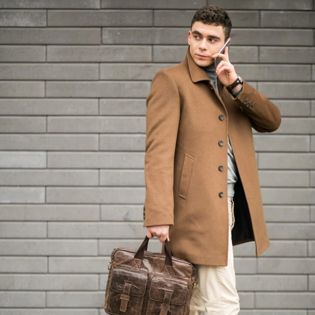Suede Men's Blazer