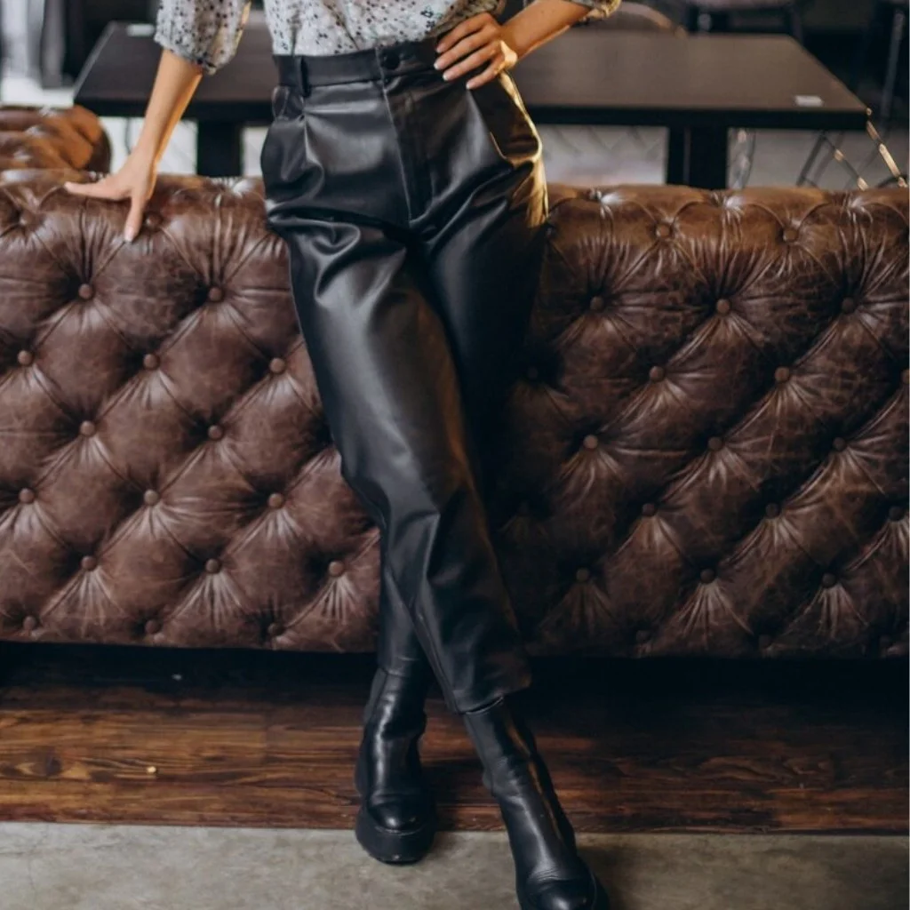 Women's Leather Pants