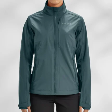 Women's Outdoor Softshell Jacket with Chest Pocket